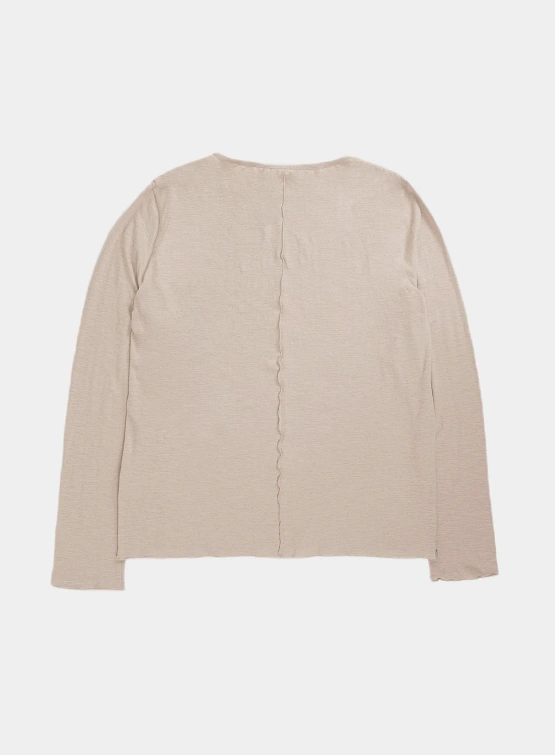 Женский лонгслив Satta LS Seam Top Raw Ecru