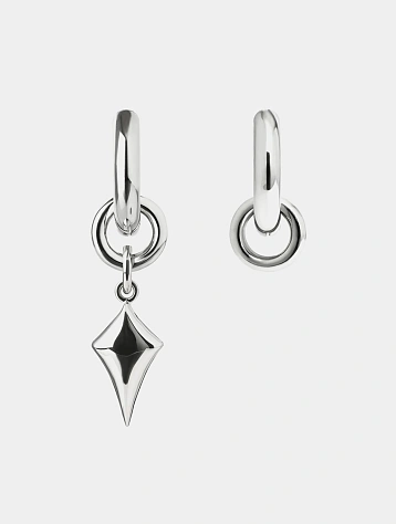 Серьги OMUT Winking Diamond