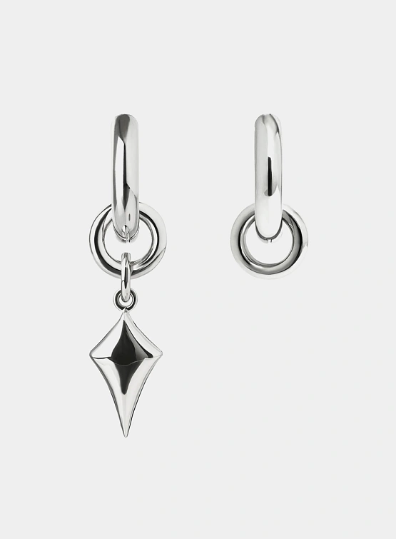 Серьги OMUT Winking Diamond