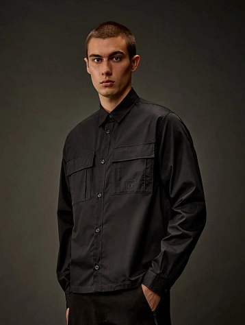 Рубашка C.P. Company Metropolis Series Gabardine Black