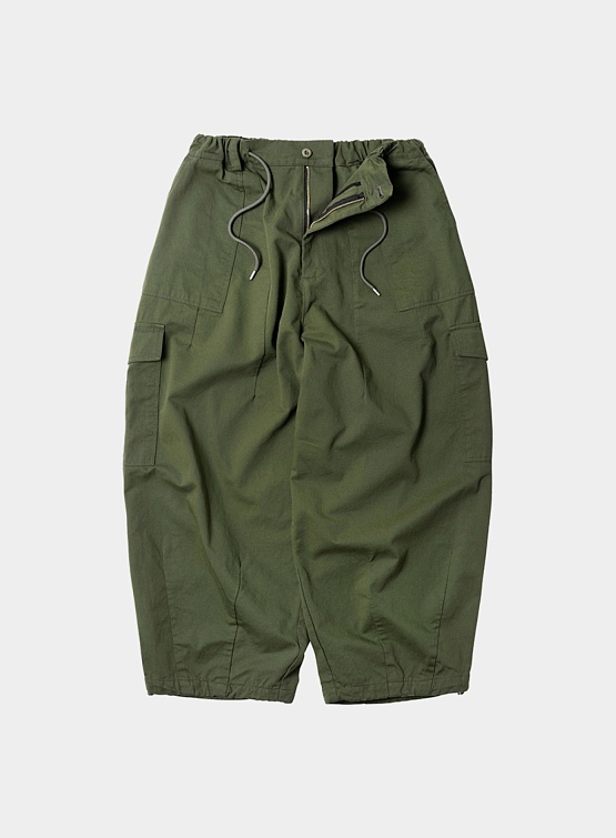 Брюки FrizmWORKS Twill Cargo Balloon Pants Olive