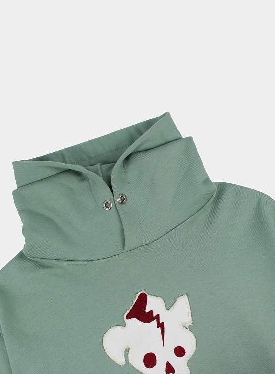 Худи DAZE Cowboy Skull Hoodie Eucalyptus