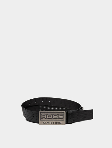 Ремень Martine Rose Perforated Sports Belt Black