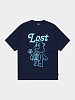 Футболка LMC Flower Bear Tee Navy