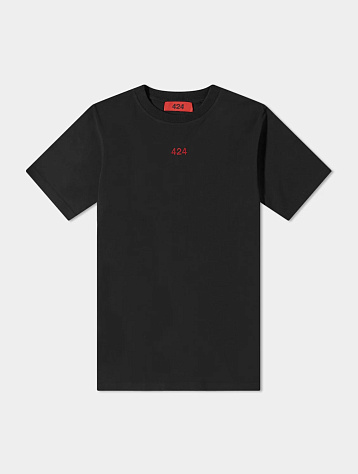 Футболка 424 Logo T-Shirt Black