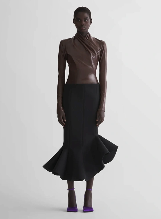 Женская юбка MUGLER Mermaid Black