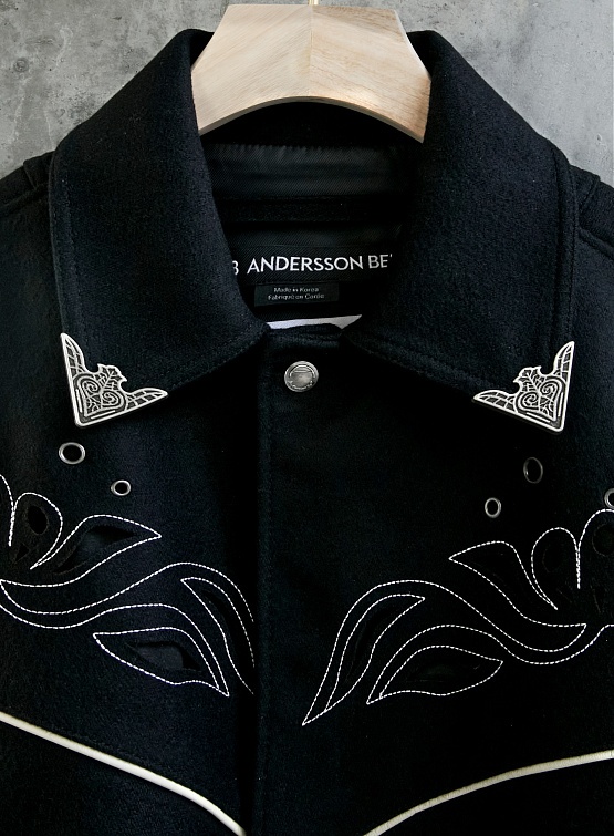Куртка Andersson Bell Lemmans Wool Blouson Jacket Black