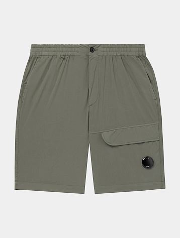Шорты C.P. Company 50 Fili Stretch Cargo Lens Thyme