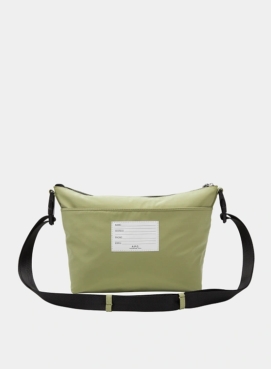 Сумка A.P.C. Treck Satchel Taupe