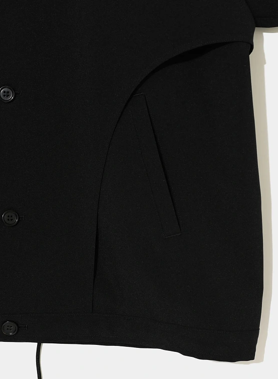 Овершот UNDERCOVER Coach Jacket Front Logo Black