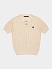 Рубашка LMC Mesh Knit Polo Shirt Ivory