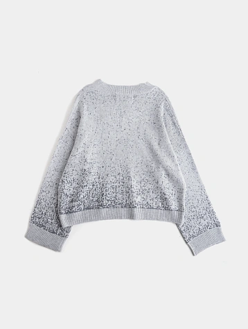 Свитер Jungles Jungles Logo Boxy V Neck Grey