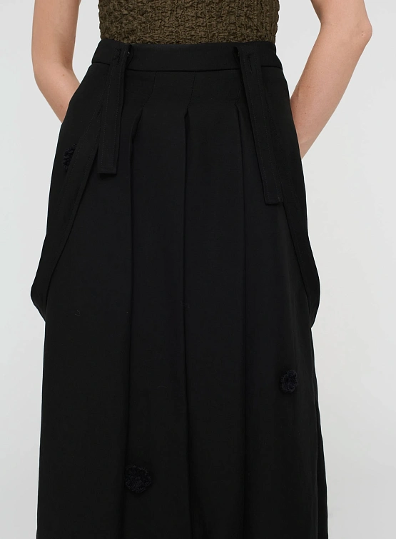 Женская юбка Song for the Mute "Daisy" Pleated Black