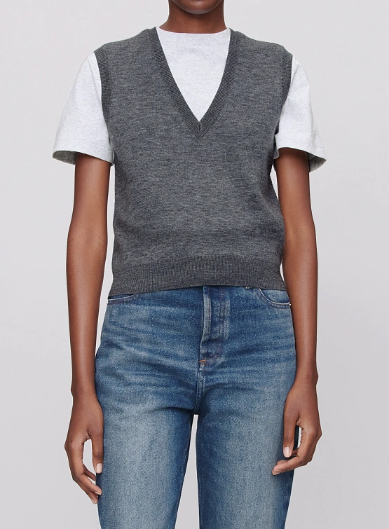 Женский жилет A.P.C. Lise Vest Anthracite