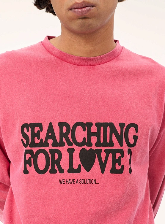 Лонгслив Carne Bollente Cupid's Calling Off Red