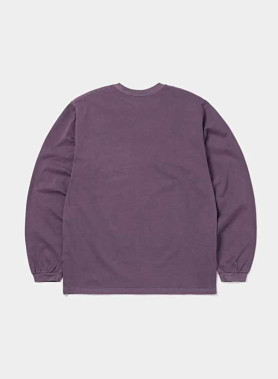 Лонгслив thisisneverthat That Pocket L/S Tee Purple