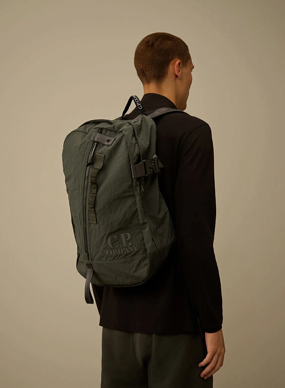 Рюкзак C.P. Company Plain Paper Touch Dark Shadow