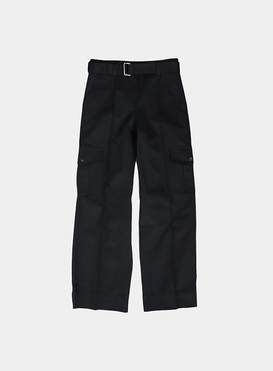 Брюки System Studios Pocket Pants Black