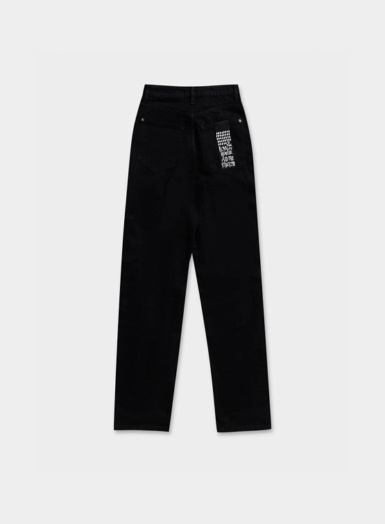 Женские джинсы Ksubi Brooklyn Jet Black