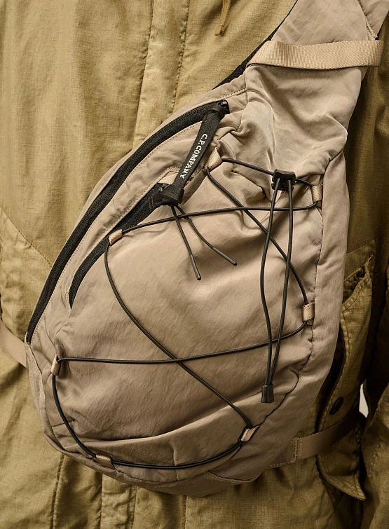 Рюкзак C.P. Company Nylon B Crossbody Rucksack Vintage Khaki