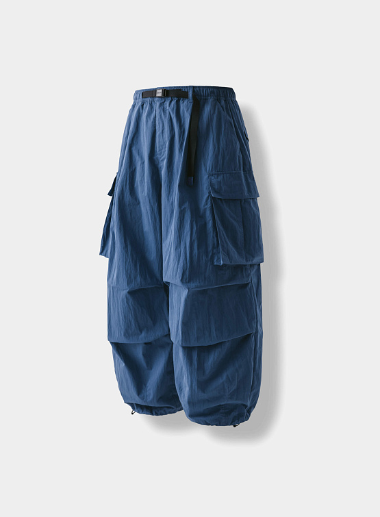 Брюки ANGLAN CN Belt Cargo Balloon Pants Blue