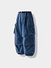 Брюки ANGLAN CN Belt Cargo Balloon Pants Blue