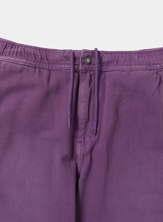 Брюки thisisneverthat Overdyed Twill Pant - Updated Plum