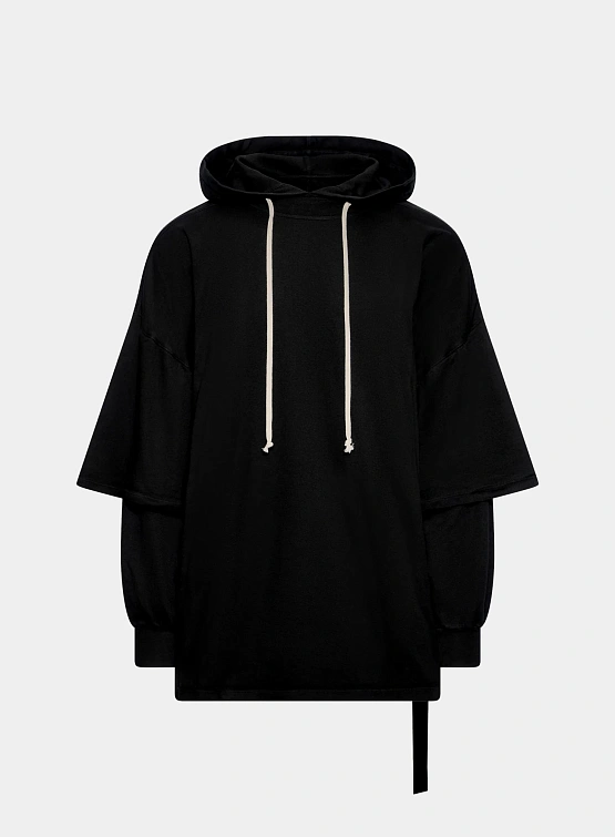 Худи RICK OWENS DRKSHDW Tommy Hustler Black