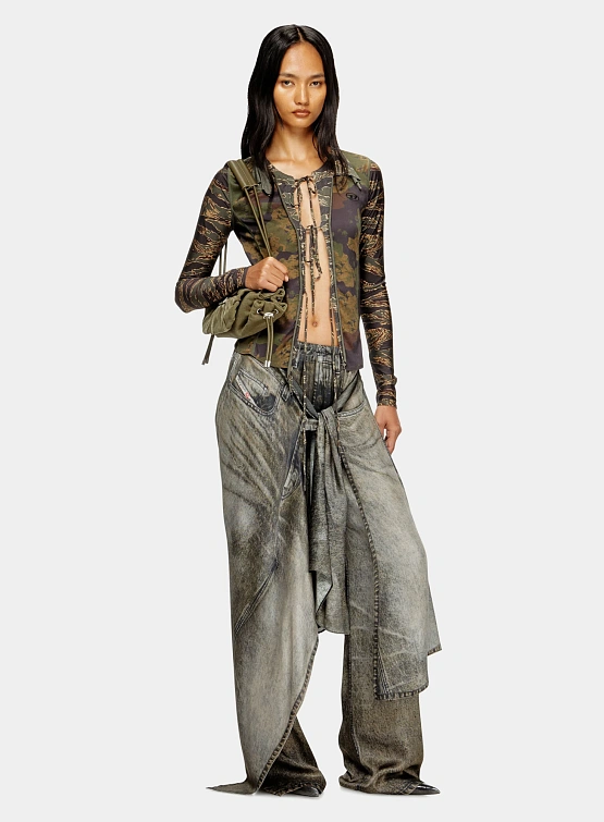 Женские брюки Diesel P-Aloma Black