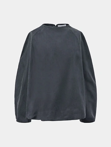 Лонгслив AMOMENTO Raglan Cupro Top Charcoal