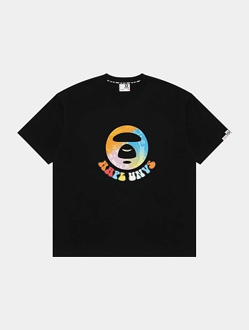 Футболка AAPE THEME UNVRS BLACK