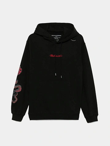 Худи MAHARISHI 6010 Cobra Organic Hooded Sweat Black