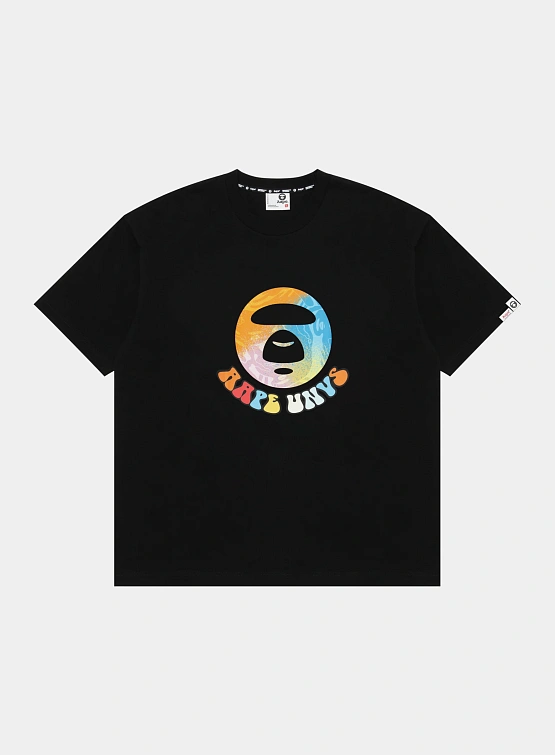 Футболка AAPE THEME UNVRS BLACK