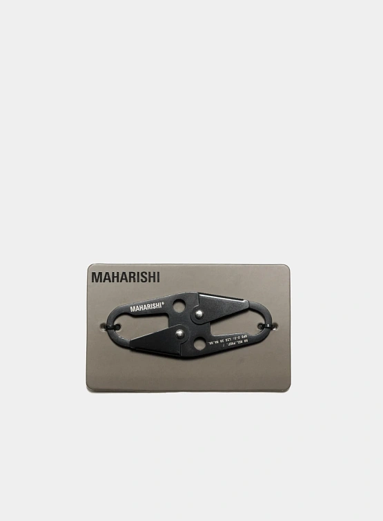 Карабин MAHARISHI 9351 XL Key Clip Black