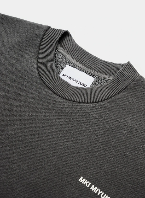 Свитшот MKI MIYUKI ZOKU Uniform Pigment Black