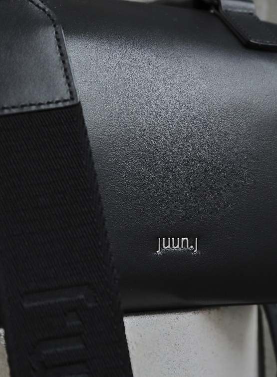 Сумка JUUN.J Leather Mini Boston Bag Black