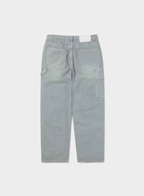 Брюки thisisneverthat Faded Carpenter Pant Slate