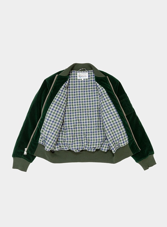 Бомбер Garbstore Flight Jacket Bottle Green