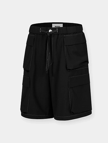 Шорты BONSAI Short Cargo Fit Pant Black