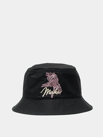 Панама MAHARISHI 6119 Reversible Crow & Heron Black