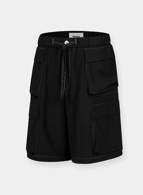 Шорты BONSAI Short Cargo Fit Pant Black