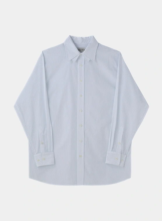 Рубашка Recto Double Collar Stripe Light Blue