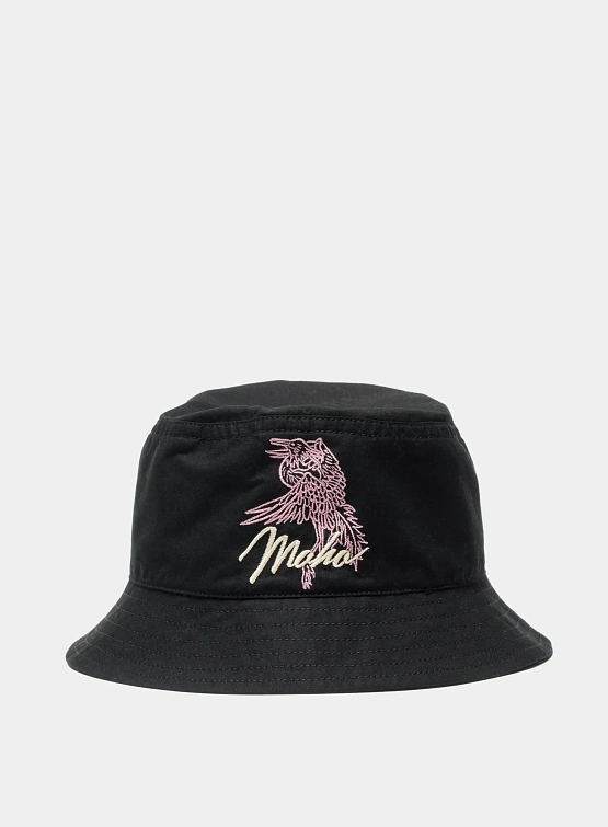 Панама MAHARISHI 6119 Reversible Crow & Heron Black