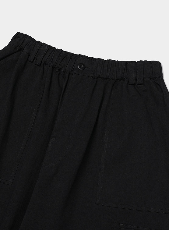 Брюки ANGLAN Curve Big Cargo Balloon Pants Black