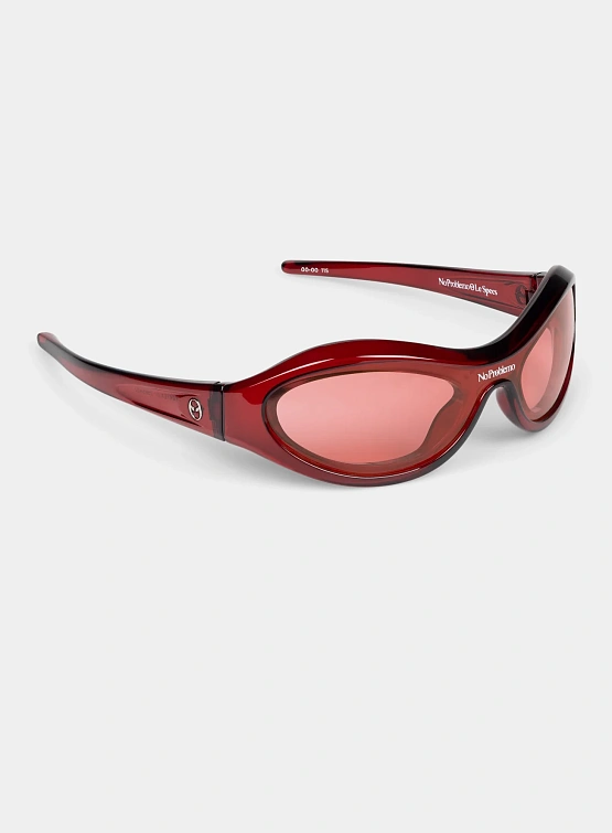 Очки NO PROBLEMO x LE SPECS Vortex Vermillion/Crimson Tint