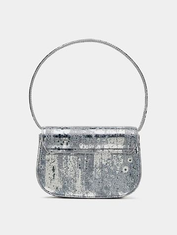 Женская сумка Diesel 1DR Shoulder Silver/Gun Metal