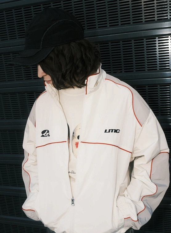 Олимпийка LMC Racing Track Jacket Cream