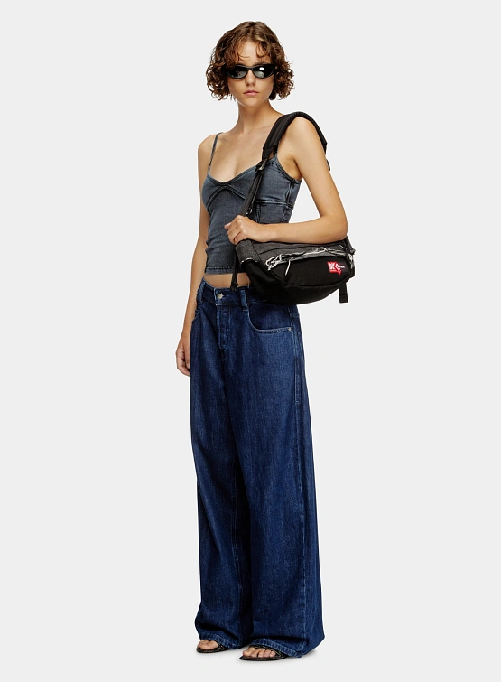 Сумка Diesel Destroyed Denim Cordura® Black