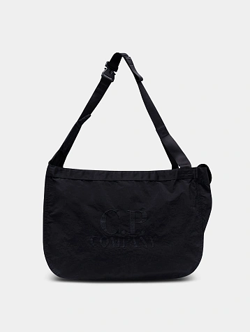 Сумка C.P. Company Plain Paper Touch Zipped Bag Black