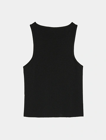 Женский топ AMOMENTO Cut-Out Sleeveless Top Black